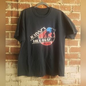 Vintage Atlanta ATL Johnny's Hideaway Shirt Large VUC